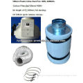 125mm Inline Fan carbon Filter Kit,hydroponic kits, fans,clip